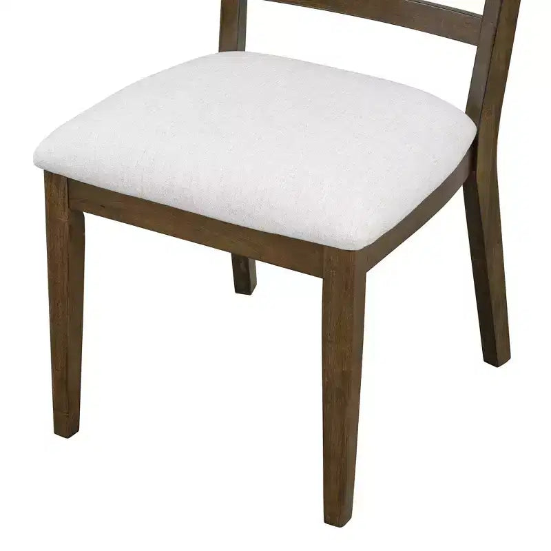 Ensemble de salle à manger rond extensible de ferme pour 4 personnes, table de cuisine ronde en bois avec rallonge – Sanzelize Design