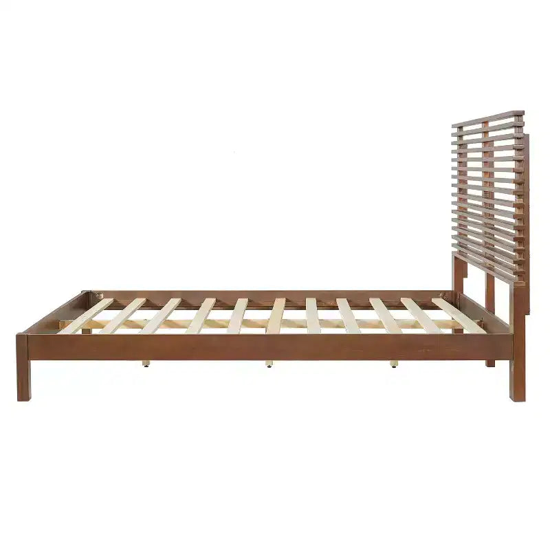 Ensemble de chambre Joy moderne 3 pièces en bois avec tête de lit et 2 tables de nuit – Sanzelize Design