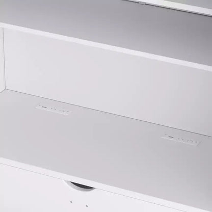 Grand meuble de garde-manger de cuisine avec prises électriques – Sanzelize Design