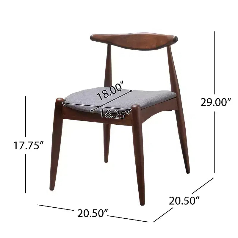 Ensemble de salle à manger minimaliste en bois pour 4 personnes – Sanzelize Design