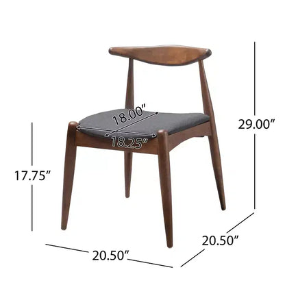 Ensemble de salle à manger minimaliste en bois pour 4 personnes – Sanzelize Design