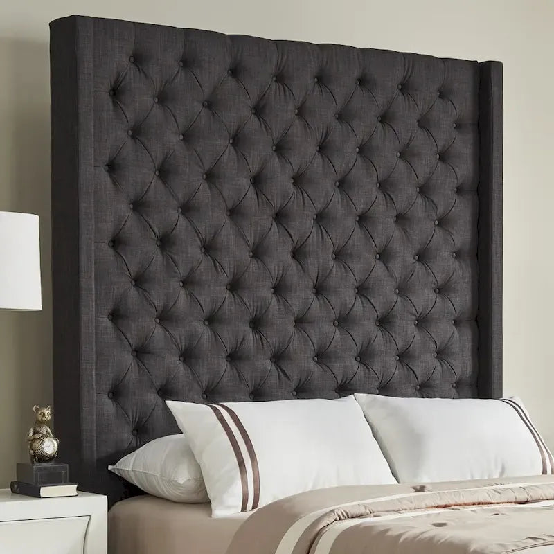 Tête de lit à oreilles matelassée Naples – Sanzelize Design