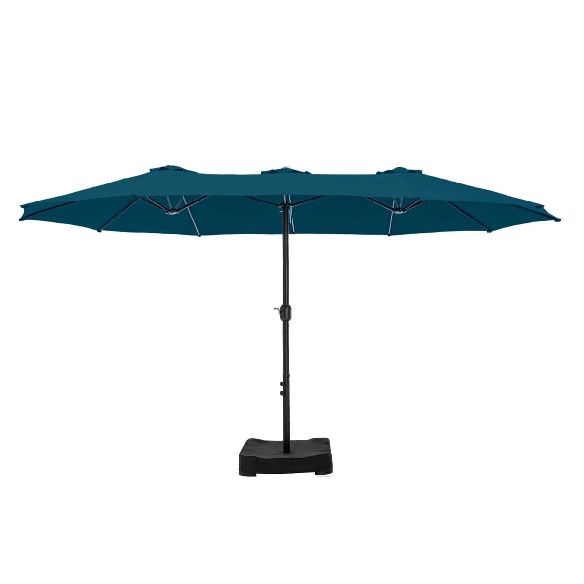 Grand Parasol Double Face de 4,5 m avec Base Incluse pour terrasse – Sanzelize Design