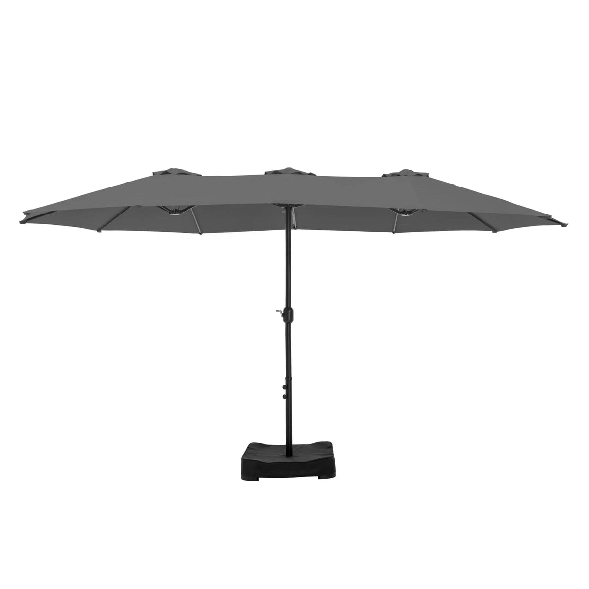 Grand Parasol Double Face de 4,5 m avec Base Incluse pour terrasse – Sanzelize Design