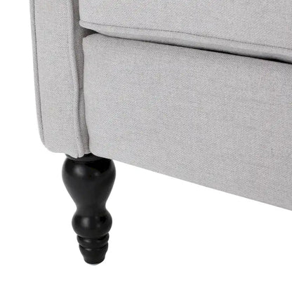 Fauteuils inclinables en tissu touffeté Walter (lot de 2) – Sanzelize Design
