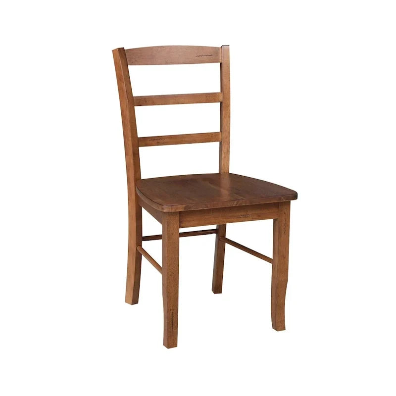 Table à manger ronde extensible 91,4 cm avec 4 chaises Madrid – Sanzelize Design