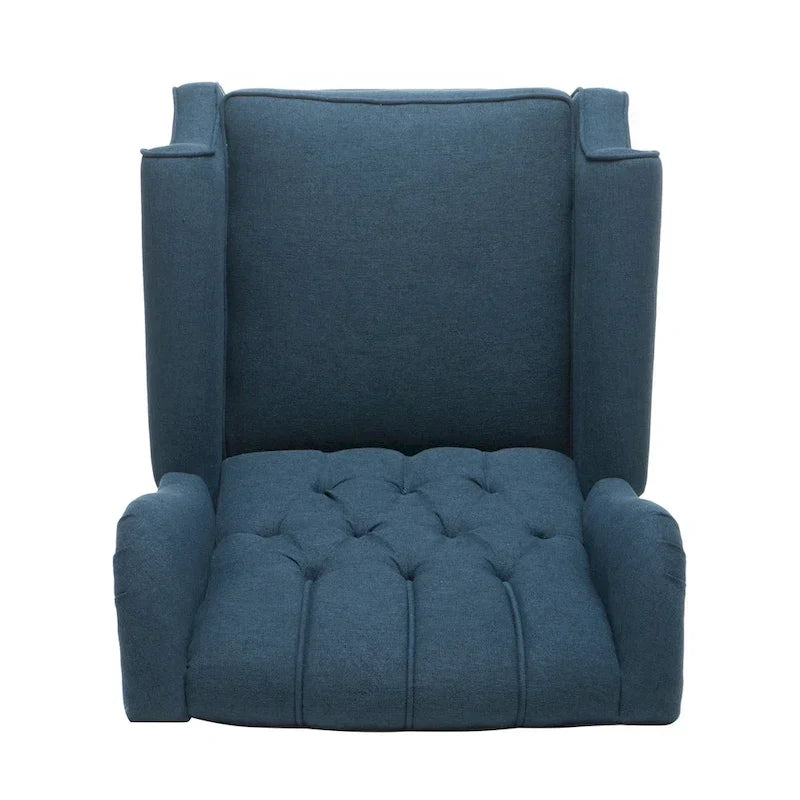 Fauteuils inclinables en tissu touffeté Walter (lot de 2) – Sanzelize Design