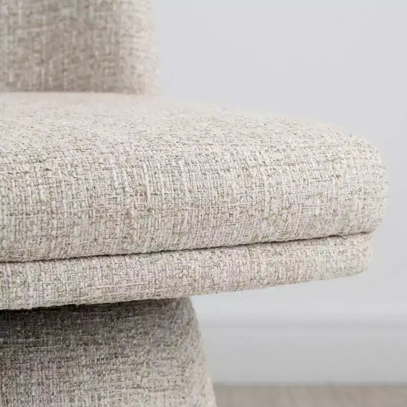 Lot de 6 chaises de salle à manger modernes sans accoudoirs, pivotantes à 360°, avec piétement tulipe – Sanzelize Design