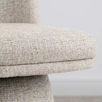 Lot de 6 chaises de salle à manger modernes sans accoudoirs, pivotantes à 360°, avec piétement tulipe – Sanzelize Design