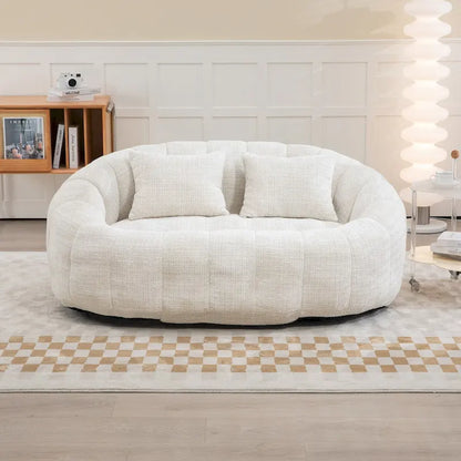 Fauteuil poire paresseux en chenille – Sanzelize Design