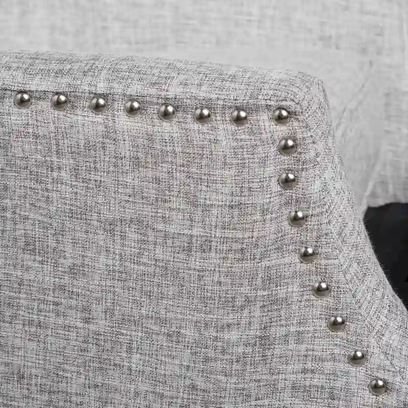 Fauteuil inclinable à dossier haut, rembourré, style classique, pour salon – Sanzelize Design