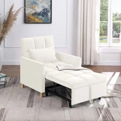 Canapé-Lit Convertible une Place avec Oreiller – Sanzelize Design
