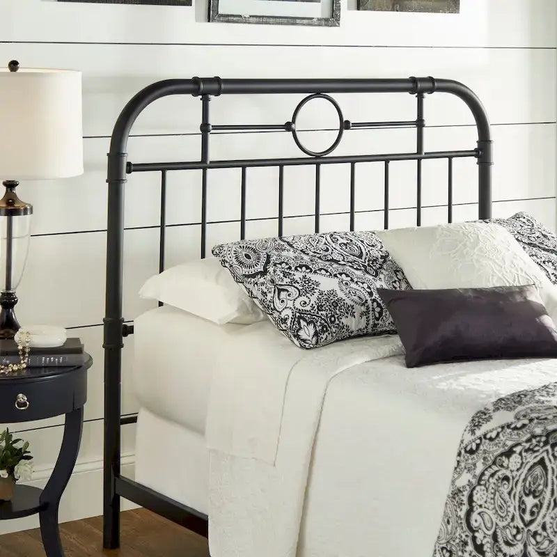 Lit noir en métal – Sanzelize Design