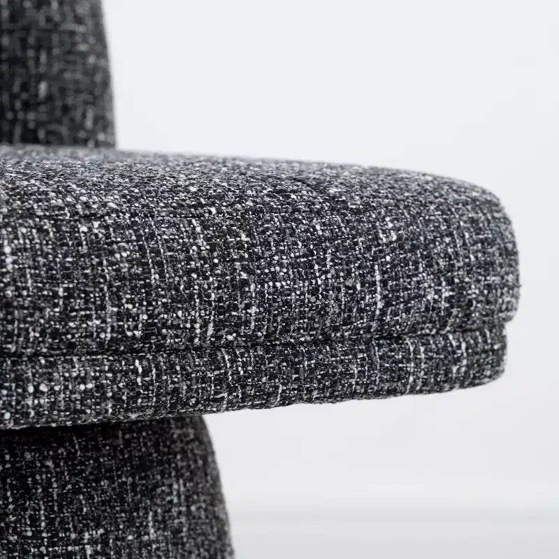 Lot de 6 chaises de salle à manger modernes sans accoudoirs, pivotantes à 360°, avec piétement tulipe – Sanzelize Design