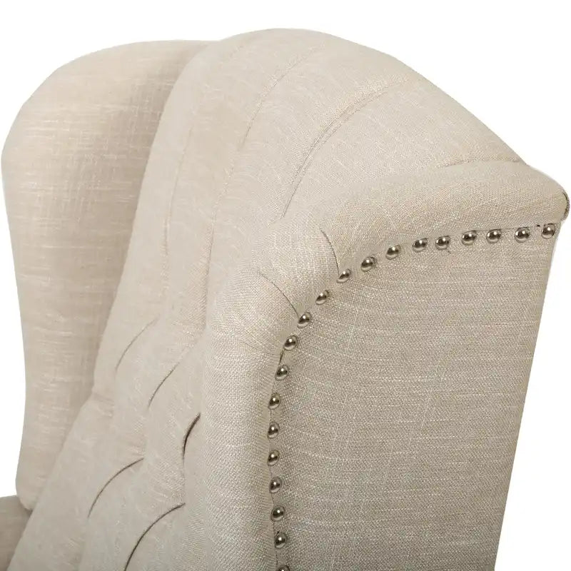 Fauteuils inclinables en tissu touffeté Walter (lot de 2) – Sanzelize Design