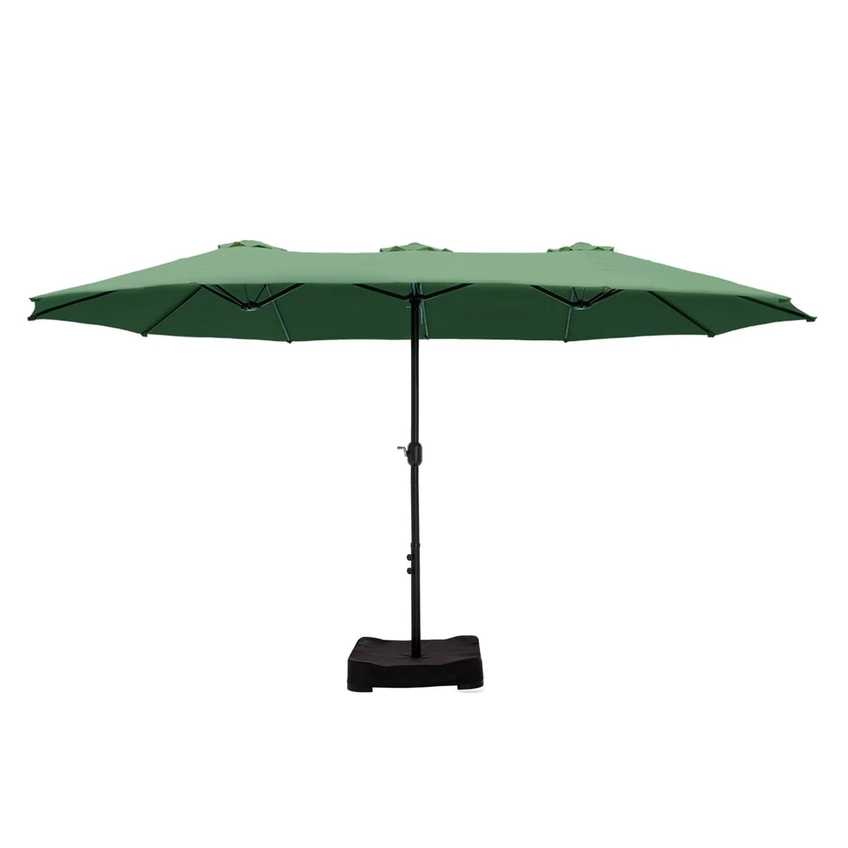 Grand Parasol Double Face de 4,5 m avec Base Incluse pour terrasse – Sanzelize Design
