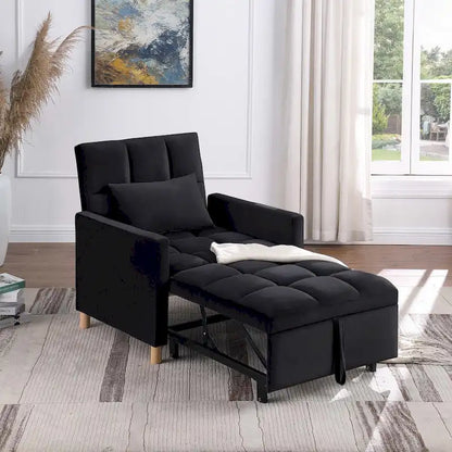 Canapé-Lit Convertible une Place avec Oreiller – Sanzelize Design