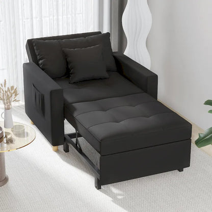 Fauteuil convertible 3-en-1, plusieurs coloris, une place – Sanzelize Design