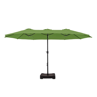 Grand Parasol Double Face de 4,5 m avec Base Incluse pour terrasse – Sanzelize Design