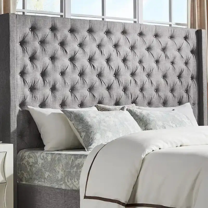 Tête de lit à oreilles matelassée Naples – Sanzelize Design
