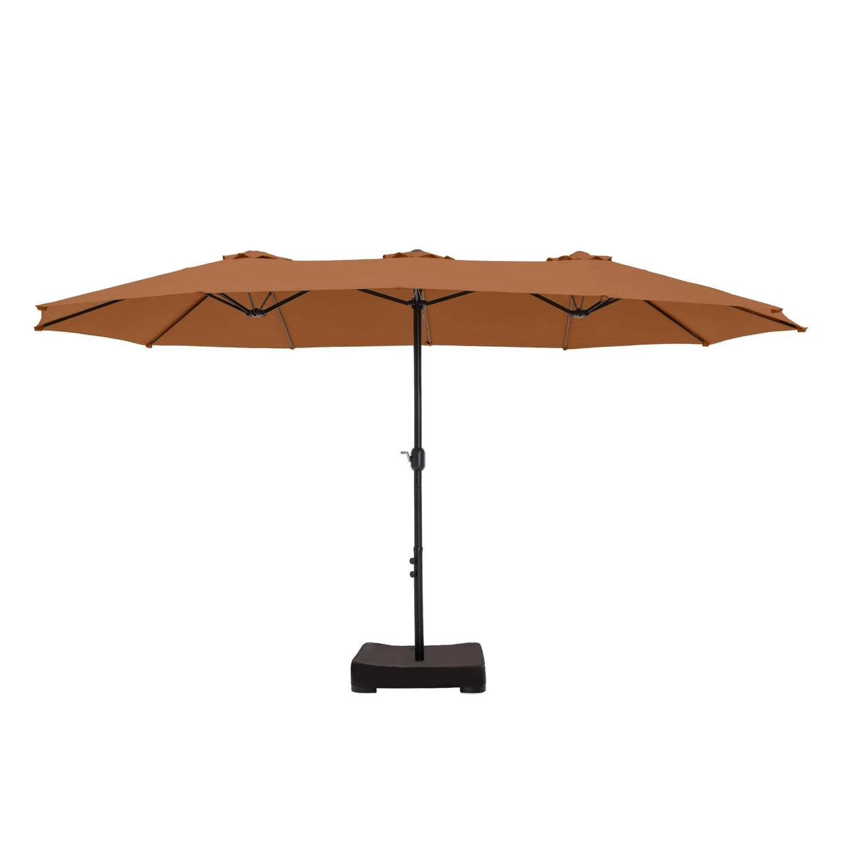Grand Parasol Double Face de 4,5 m avec Base Incluse pour terrasse – Sanzelize Design