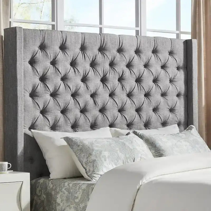 Tête de lit à oreilles matelassée Naples – Sanzelize Design
