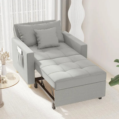 Fauteuil convertible 3-en-1, plusieurs coloris, une place – Sanzelize Design