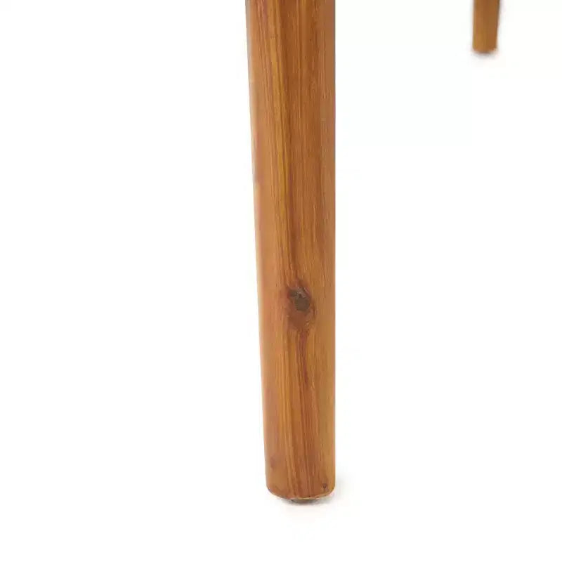 Ensemble de salle à manger d'extérieur 7 pièces extensible avec chaises empilables, table en bois d'acacia – Sanzelize Design