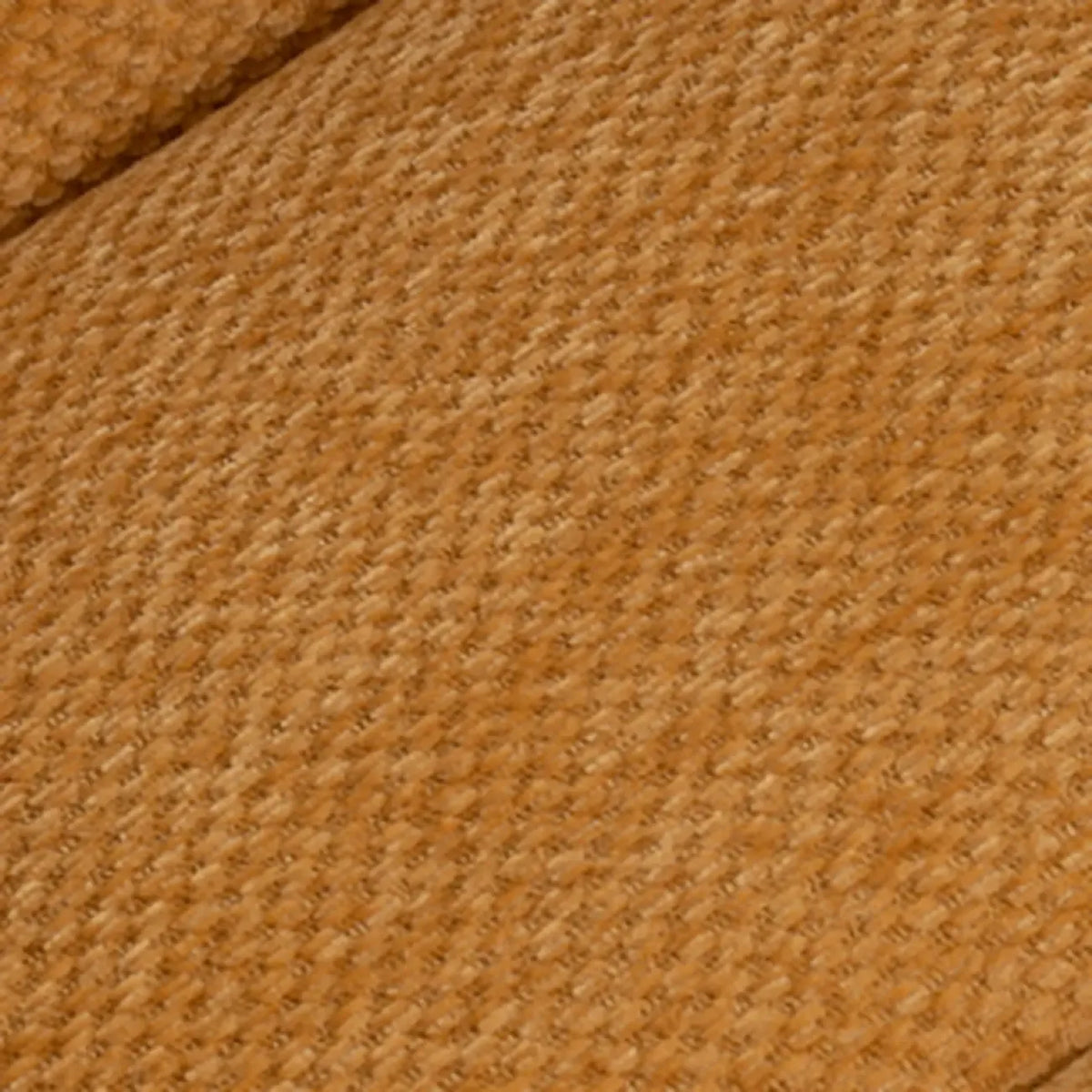 Fauteuil pivotant d'appoint en tissu chenille tufté jaune – Sanzelize Design