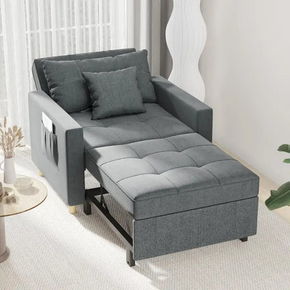Fauteuil convertible 3-en-1, plusieurs coloris, une place – Sanzelize Design