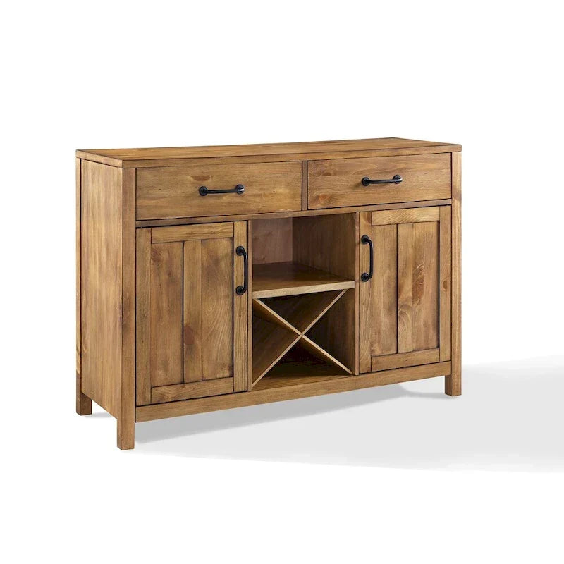 Buffet Roots en finition naturelle - 132 x 46 x 91 cm – Sanzelize Design