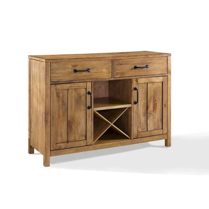 Buffet Roots en finition naturelle - 132 x 46 x 91 cm – Sanzelize Design