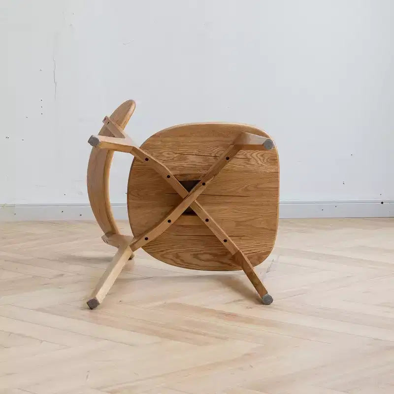 Lot de 4 chaises de salle à manger en bois massif, chaises en bois naturel pour cuisine, salle à manger, salon – Sanzelize Design