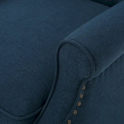 Fauteuils inclinables en tissu touffeté Walter (lot de 2) – Sanzelize Design