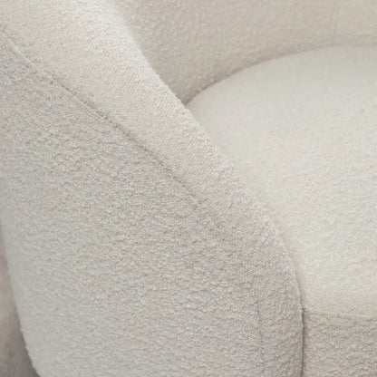 Fauteuil pivotant rembourré de 86 cm de large (lot de 2) – Sanzelize Design