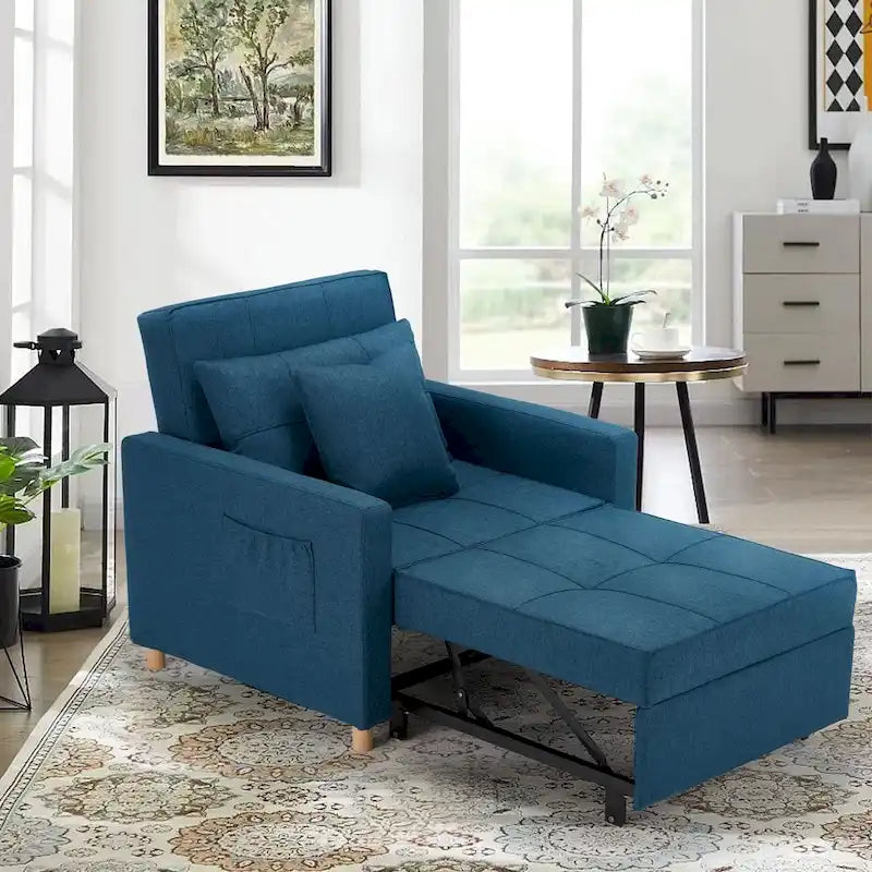 Fauteuil convertible 3-en-1, plusieurs coloris, une place – Sanzelize Design