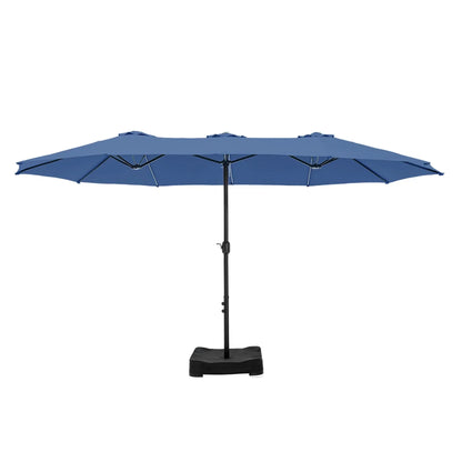 Grand Parasol Double Face de 4,5 m avec Base Incluse pour terrasse – Sanzelize Design