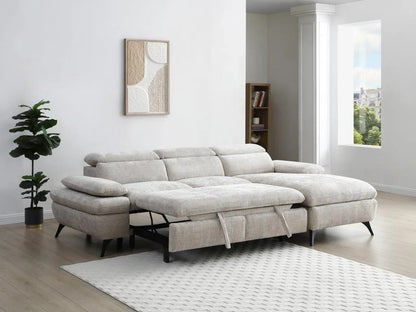 Canapé d'angle - Beige – Sanzelize Design