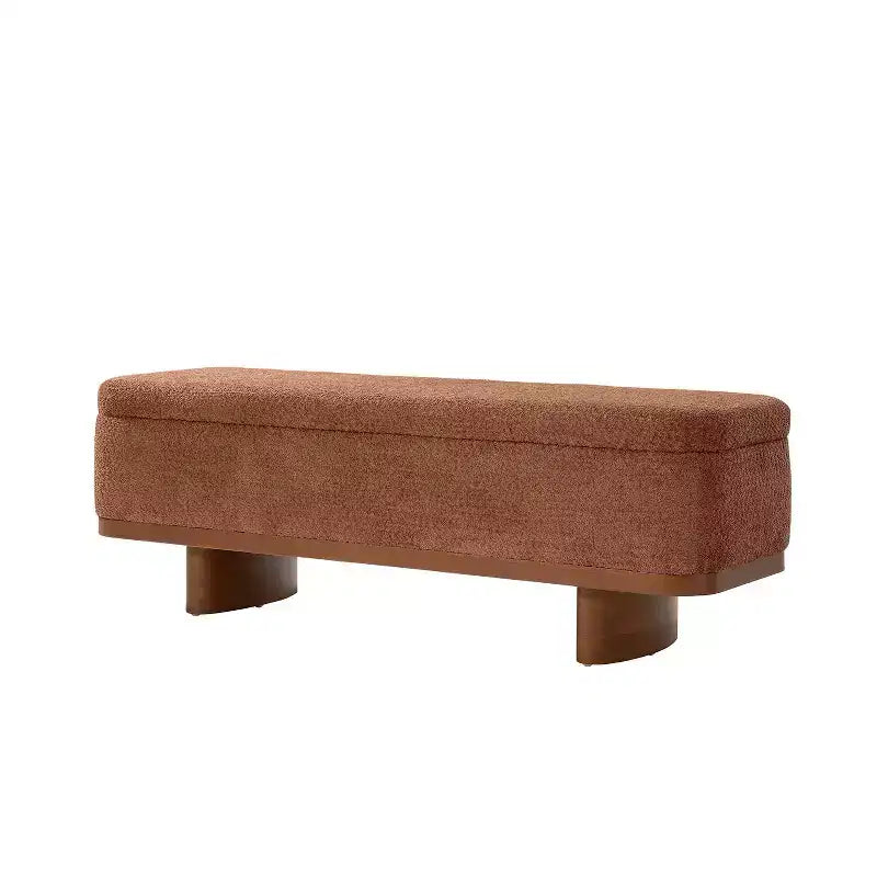 Banc à dessus rabattable Clara Simple Assemble avec cadre en bois massif – Sanzelize Design