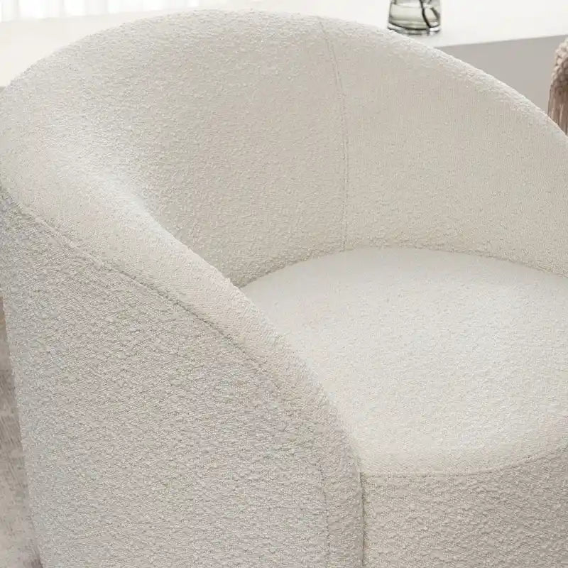 Fauteuil pivotant rembourré de 86 cm de large (lot de 2) – Sanzelize Design