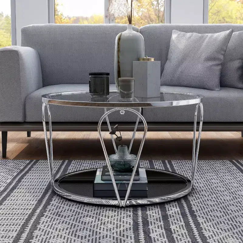 Ensemble de 3 tables basses Kuut Glam – Sanzelize Design