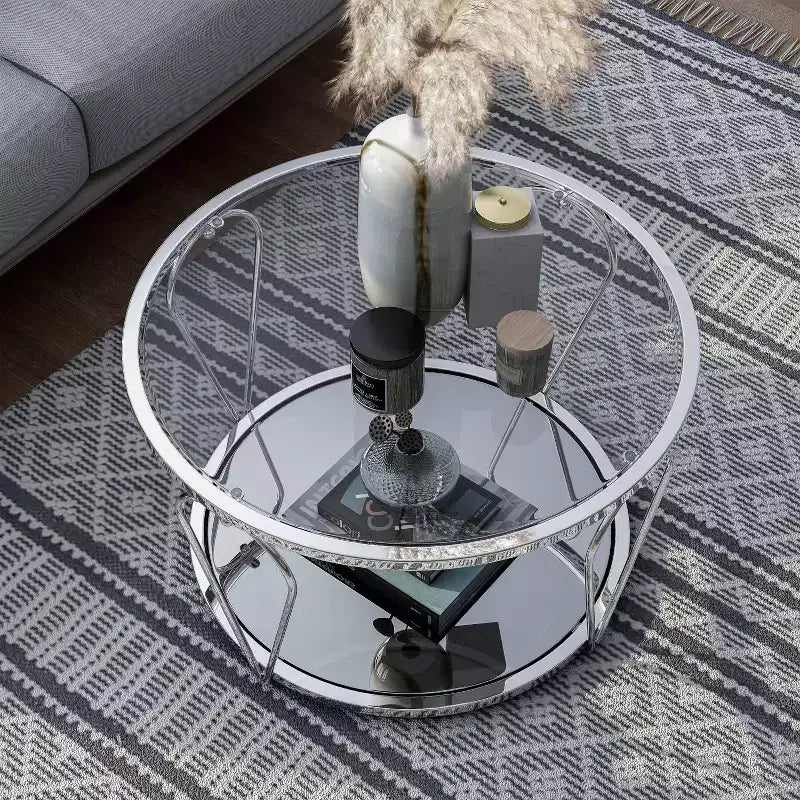 Ensemble de 3 tables basses Kuut Glam – Sanzelize Design