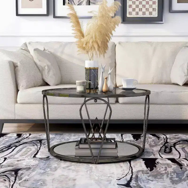 Ensemble de 3 tables basses Kuut Glam – Sanzelize Design