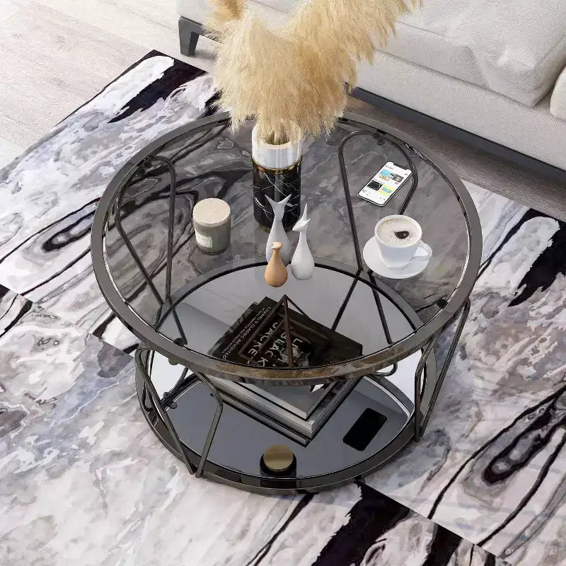 Ensemble de 3 tables basses Kuut Glam – Sanzelize Design