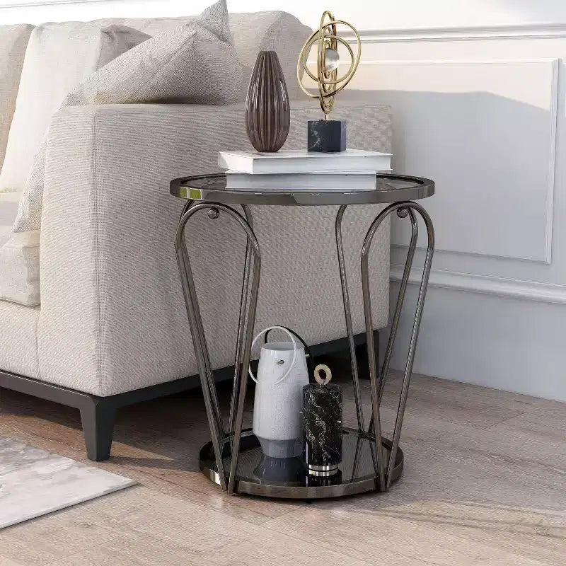 Ensemble de 3 tables basses Kuut Glam – Sanzelize Design