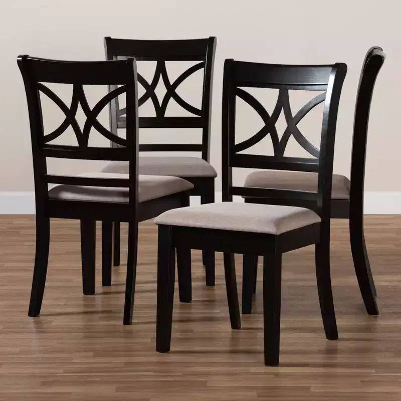 Lot de 4 chaises de salle à manger Clarke – Sanzelize Design