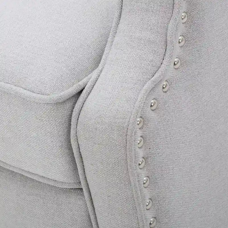 Fauteuils inclinables en tissu touffeté Walter (lot de 2) – Sanzelize Design