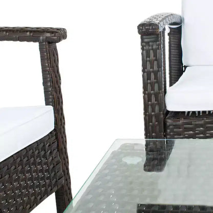 Ensemble de salon Reslor 4 pièces - Intérieur/Extérieur – Sanzelize Design