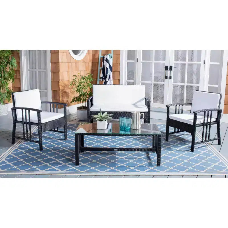 Ensemble de salon Reslor 4 pièces - Intérieur/Extérieur – Sanzelize Design