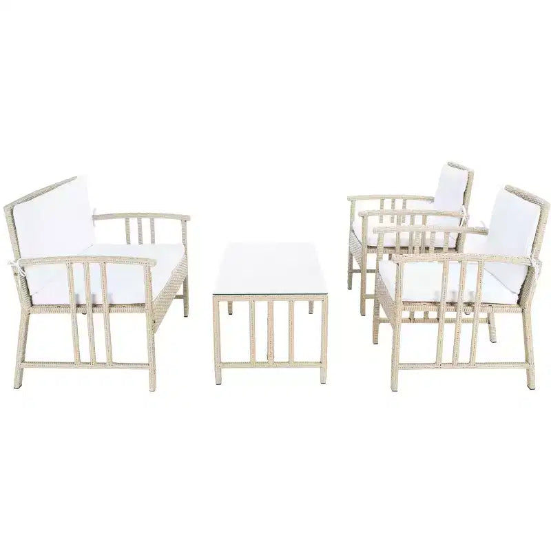 Ensemble de salon Reslor 4 pièces - Intérieur/Extérieur – Sanzelize Design